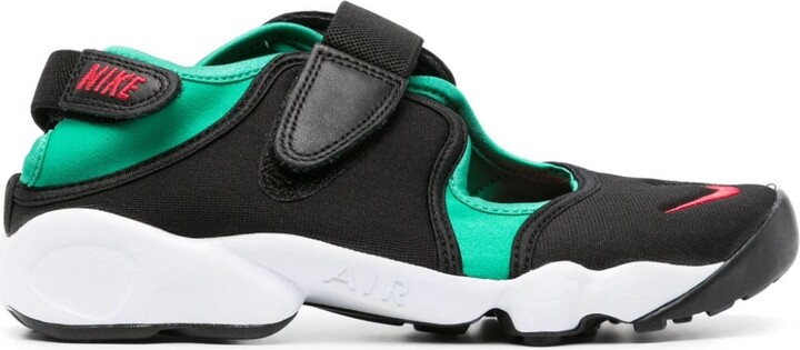 Nike Air Rift "University Red and Stadium Green" sneakers - ShopStyle