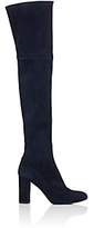 Thumbnail for your product : Barneys New York Women's Suede Over-The-Knee Boots-Navy