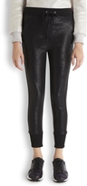 Thumbnail for your product : IRO Lottie black metallic jogging trousers