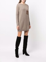 Thumbnail for your product : Simonetta Ravizza Dalia cashmere mini dress