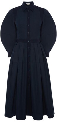 Alexander McQueen Harness Shirt Midi Dress