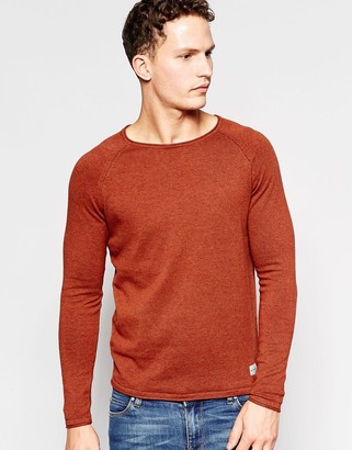 Jack and Jones Knitted Sweater With Crew Neck