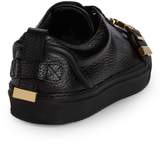 Thumbnail for your product : Buscemi Unisex Pebbled-Leather Metal Strap Sneakers