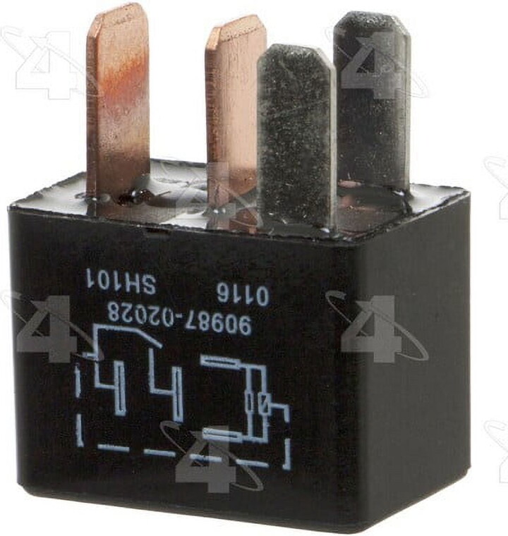 Four Seasons A/C Clutch Relay,A/C Compressor Control Relay,HVAC Blower Motor Relay P/N:35874