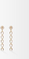Thumbnail for your product : Suzanne Kalan Topaz & 14kt Gold Drop Earrings