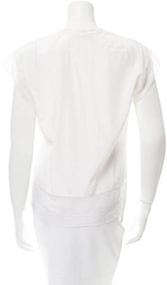 Helmut Lang Structured Sleeveless Top