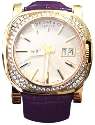 Bedat & Co 888 Solid 18K Gold & Diamond Bezel Womens Watch
