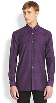 Thumbnail for your product : Burberry Treyforth Tonal Check Sportshirt