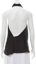 Thumbnail for your product : DKNY Silk Halter Top