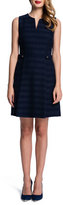 Thumbnail for your product : Cynthia Steffe Sleeveless Striped Fit-and-Flare Dress