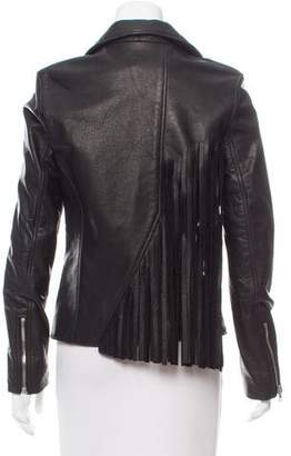 Moto RtA Denim Leather Jacket w/ Tags