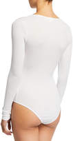 Thumbnail for your product : Socialite Long-Sleeve Ribbed Bodysuit