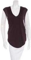 Thumbnail for your product : Helmut Lang Cap Sleeve V-Neck Top