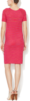 Thumbnail for your product : M Missoni Space Dye Ribbed Henley Dress