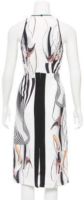 Clover Canyon Sleeveless Digital Print Dress w/ Tags