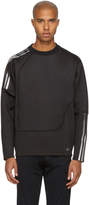 Thumbnail for your product : adidas x Kolor Black Spacer Crew Sweatshirt