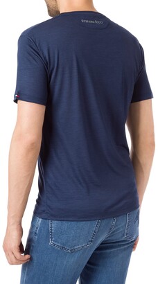 Stefano Ricci Men's Luxury Tech Logo T-Shirt