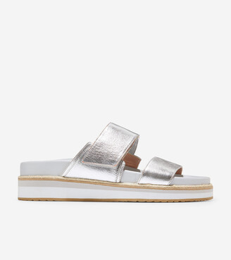cole haan silver shoes