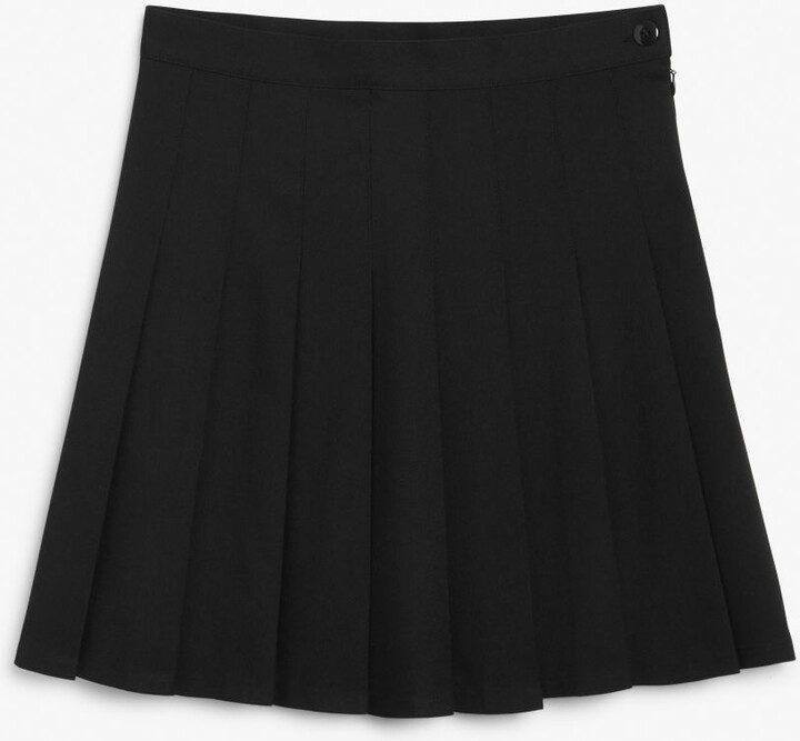 Monki Pleated mini tennis skirt - ShopStyle