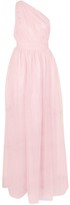 Thumbnail for your product : boohoo Occasion Mesh One Shoulder Extreme Maxi