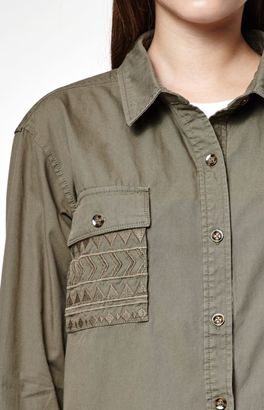 Volcom Wyld Journey Long Sleeve Button-Down Shirt