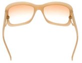 Thumbnail for your product : Max Mara Logo-Embellished Oversize Sunglasses