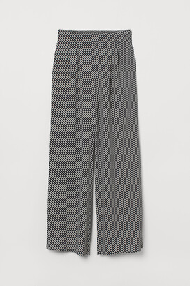H&M Wide-leg Pull-on Pants - ShopStyle