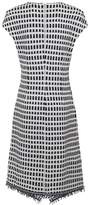 Thumbnail for your product : St. John Grid Knit Dress