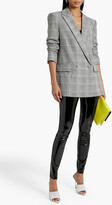 Thumbnail for your product : Alice + Olivia Maddox faux patent-leather leggings