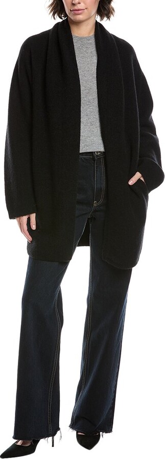 Vince Oversized Wool & Alpaca-Blend Cardigan