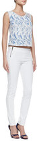 Thumbnail for your product : Waverly Grey Nine-Zipper Skinny Pants