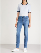 Thumbnail for your product : J Brand Ladies Blue Cotton Ruby High-Rise Cigarette Jeans, Size: 23