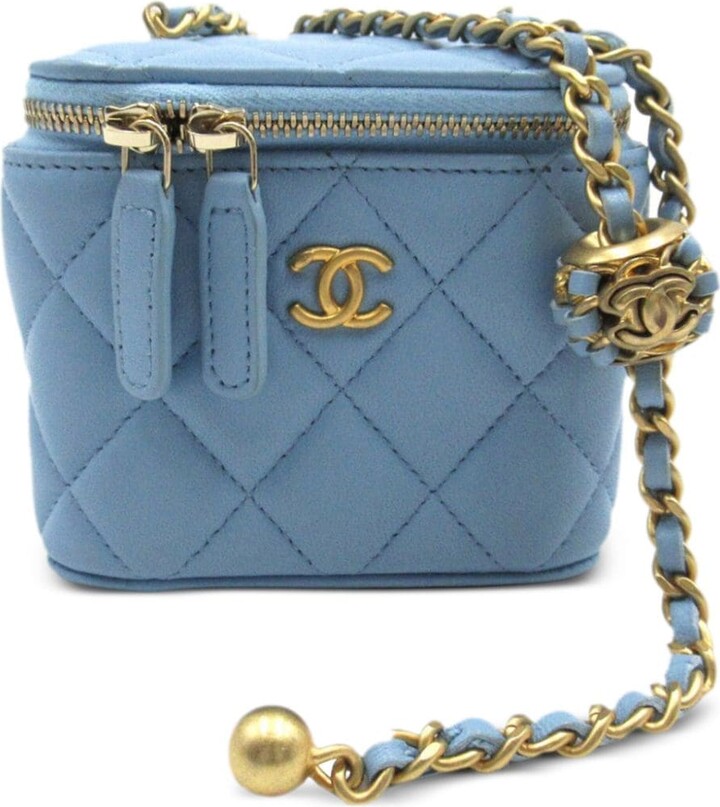 Chanel 20C Rainbow Filigree PVC Vanity Case Bag – Boutique Patina