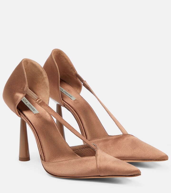 Gia Borghini Gia/Rhw Rosie 34 satin pumps