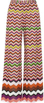 Thumbnail for your product : Missoni Crochet-knit wide-leg pants