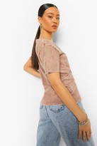Thumbnail for your product : boohoo Acid Wash Cotton Oversized T Shirt