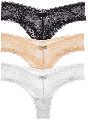 Cosabella Trentatm Relaxed Lowrider Thong Basic Pack- One Size