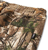 Thumbnail for your product : Stussy + Realtree Tapered Camouflage-Print Fleece-Back Cotton-Blend Jersey Sweatpants