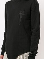 Thumbnail for your product : RICK OWENS X CHAMPION Star Patch Sweatshirt