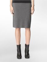 Thumbnail for your product : Calvin Klein Womens Cotton Blend Sweater Pencil Skirt
