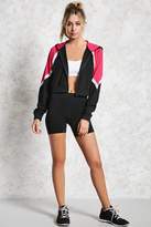 Thumbnail for your product : Forever 21 Active Geo Cropped Jacket