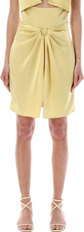 Nanushka Nilla Wrapped Mini Skirt