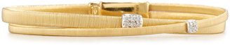 Marco Bicego Masai Two-Row 18K Yellow Gold Bracelet with Diamonds