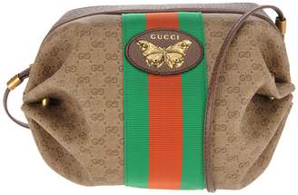Gucci Mini Gg Bag With Web And Butterfly - ShopStyle