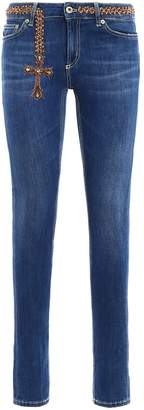 Dondup Tara Embellished Skinny Jeans