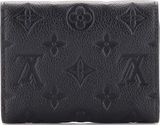 Louis Vuitton Black Empreinte Leather Victorine Wallet