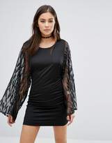 Low Cut Sequin Dress - ShopStyle UK