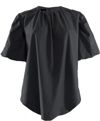 Black Puff Sleeve Blouse | Shop the world's largest collection of 