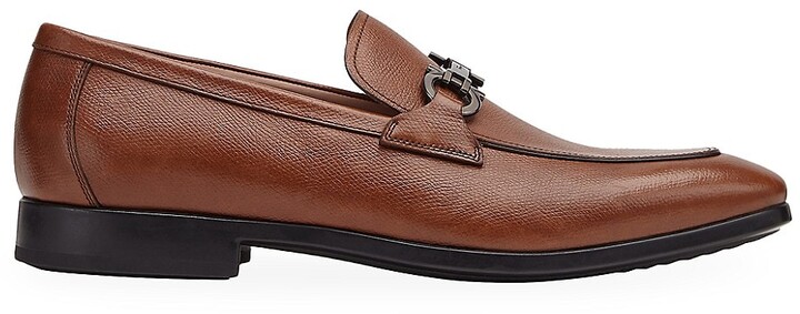Ferragamo Ree leather loafers - ShopStyle