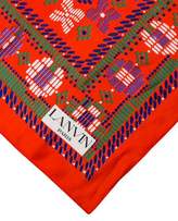 Thumbnail for your product : Lanvin Silk Printed Scarf